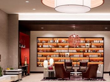 Custom art decor throughout common areas